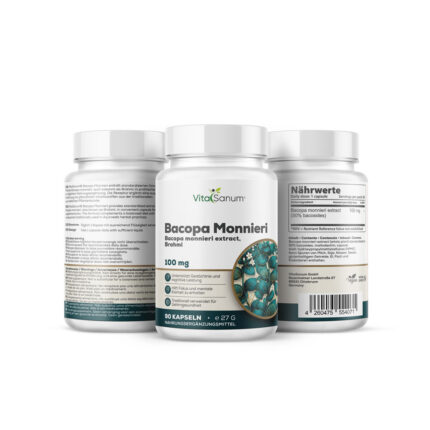 VitaSanum® Bacopa Monnieri (Brahmi) 100 mg 90 Kapseln
