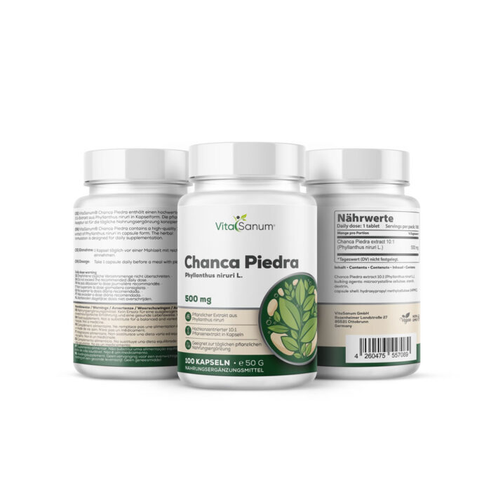 VitaSanum® Chanca Piedra 500 mg – 100 Kapseln
