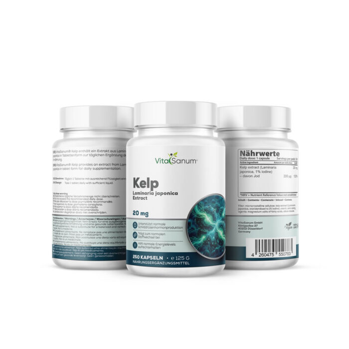 VitaSanum®- Kelp (Laminaria japonica) 20 mg 250 Tabletten