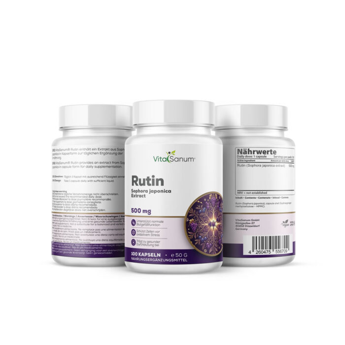 VitaSanum®- Rutin (Sophora japonica) 500 mg 100 Kapseln