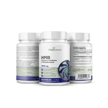 VitaSanum®- HMB (β-Hydroxy-β-Methylbutyrat) 750 mg 90 Kapseln