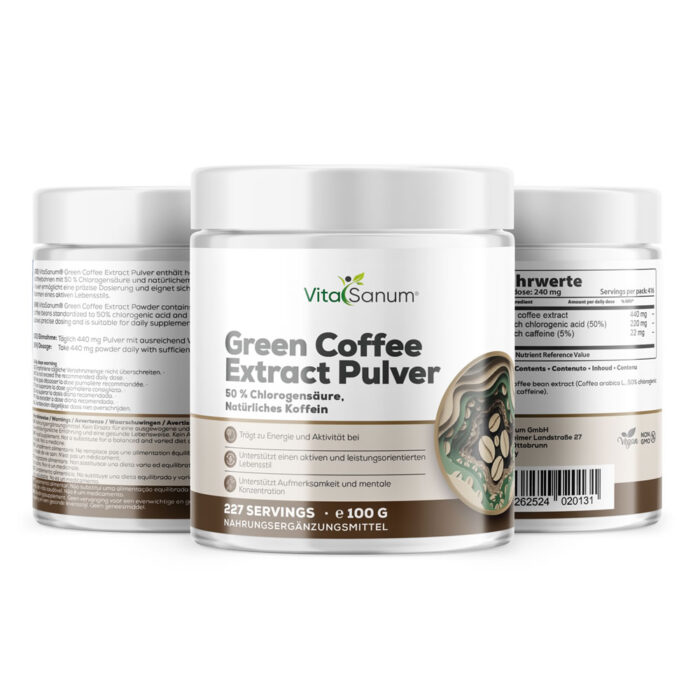 VitaSanum® Green Coffee Extract Pulver