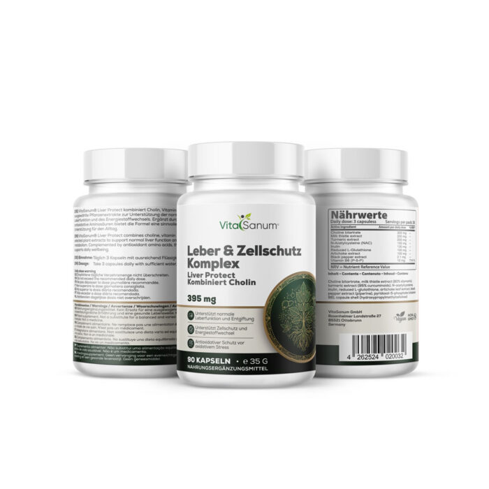 VitaSanum® Liver Protect – Ganzheitliche Leber- & Zellunterstützung