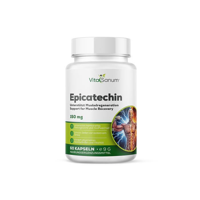 VitaSanum®- Epicatechin 150 mg – 90 Kapseln VitaSanum®- Epicatechin 150 mg – 90 Kapseln