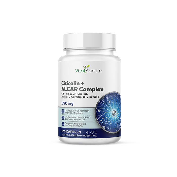 VitaSanum® Citicolin + ALCAR Complex VitaSanum® Citicolin + ALCAR Complex