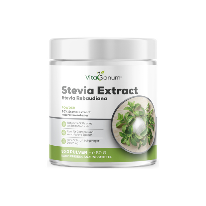 VitaSanum® - Stevia Extrakt (Stevia rebaudiana) 50 g VitaSanum® - Stevia Extrakt (Stevia rebaudiana) 50 g